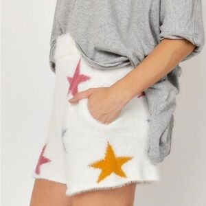 ❤️ J. NNA‎ Star Sweater Shorts Sz M